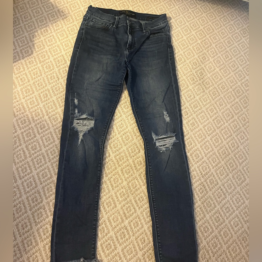 Lucky brand ripped jeans